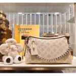 Louis Vuitton LV Unisex Hand It All PM Beige Mahina Calfskin M24114 - Image 2