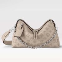 Louis Vuitton LV Unisex Hand It All PM Sandy Mahina Calfskin M24255 (10)