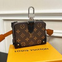 Louis Vuitton LV Unisex Mister Trunk Key Holder And Bag Charm M01201 (2)