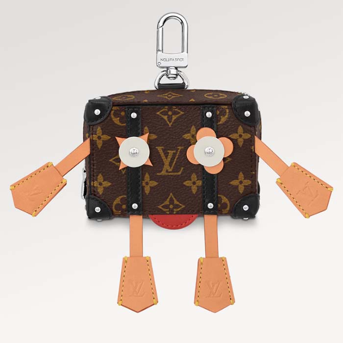 Louis Vuitton LV Unisex Mister Trunk Key Holder And Bag Charm M01201