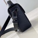 Louis Vuitton LV Unisex Pico S-Lock Black Taurillon Monogram Cowhide Leather M83148 - immagine 4