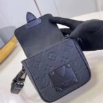 Louis Vuitton LV Unisex Pico S-Lock Black Taurillon Monogram Cowhide Leather M83148 - immagine 6