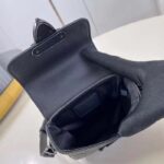 Louis Vuitton LV Unisex Pico S-Lock Black Taurillon Monogram Cowhide Leather M83148 - immagine 7