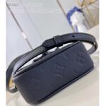 Louis Vuitton LV Unisex Pico S-Lock Black Taurillon Monogram Cowhide Leather M83148 - immagine 5