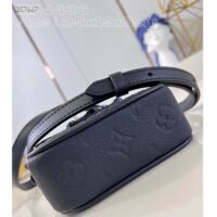 Louis Vuitton LV Unisex Pico S-Lock Black Taurillon Monogram Cowhide Leather M83148 (10)