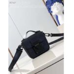 Louis Vuitton LV Unisex Pico S-Lock Black Taurillon Monogram Cowhide Leather M83148 - immagine 9