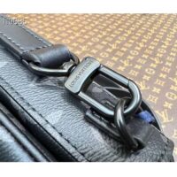 Louis Vuitton LV Unisex S-Lock Vertical Wearable Wallet Monogram Coated Canvas M82252 (9)