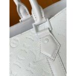 Louis Vuitton LV Unisex Sac Plat 24H Full Moon Taurillon Monogram Cowhide Leather M24383 - Imagen 8