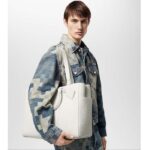 Louis Vuitton LV Unisex Sac Plat 24H Full Moon Taurillon Monogram Cowhide Leather M24383 - Imagen 12