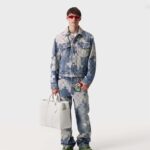 Louis Vuitton LV Unisex Sac Plat 24H Full Moon Taurillon Monogram Cowhide Leather M24383 - Imagen 11