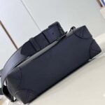 Louis Vuitton LV Unisex Steamer PM Bag Black Taurillon Monogram Cowhide Leather M24436 - Bild 4