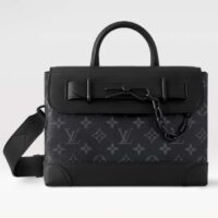 Louis Vuitton LV Unisex Steamer PM Bag Monogram Eclipse Coated Canvas M46953 (1)