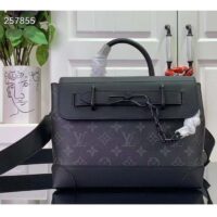 Louis Vuitton LV Unisex Steamer PM Bag Monogram Eclipse Coated Canvas M46953 (1)