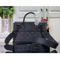 Louis Vuitton LV Unisex Steamer PM Bag Monogram Eclipse Coated Canvas M46953 (1)