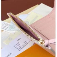 Louis Vuitton LV Unisex Victorine Wallet Peach Pink Damier Coated Canvas N40638 (2)