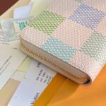 Louis Vuitton LV Unisex Zippy Wallet Pistachio Green Damier Coated Canvas N40748 – Bild 7