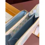 Louis Vuitton LV Unisex Zippy Wallet Pistachio Green Damier Coated Canvas N40748 – Bild 6