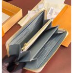 Louis Vuitton LV Unisex Zippy Wallet Pistachio Green Damier Coated Canvas N40748 – Bild 5