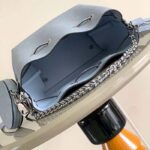 Louis Vuitton LV Women Bella Bucket Bag Lilac Perforated Mahina Calfskin M22714 – Image 5