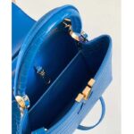 Louis Vuitton LV Women Capucines BB Blue Brilliant Alligator Leather N91698 - Imagen 6