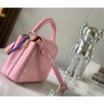 Louis Vuitton LV Women Capucines BB Pink Brilliant Alligator Leather N92679 - immagine 4