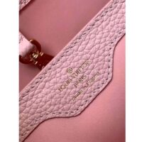 Louis Vuitton LV Women Capucines BB Pink Taurillon Leather M24120 (6)