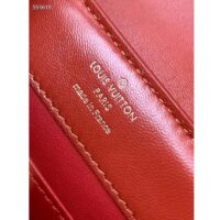 Louis Vuitton LV Women Capucines BB Red Brilliant Alligator Leather N93992 (6)