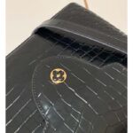 Louis Vuitton LV Women Capucines MM Black Brilliant Alligator Leather N92967 - Bild 8