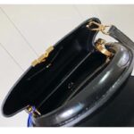 Louis Vuitton LV Women Capucines MM Black Brilliant Alligator Leather N92967 - Bild 7