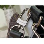 Louis Vuitton LV Women CarryAll Cargo PM Black Lambskin Cowhide Leather M24861 - Imagen 9