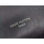 Louis Vuitton LV Women CarryAll Dark MM Black Lambskin Cowhide Leather M25143 - immagine 9