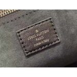 Louis Vuitton LV Women CarryAll Dark MM Black Lambskin Cowhide Leather M25143 - immagine 10