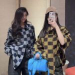 Louis Vuitton LV Women Damier Wool Overshirt Regular Fit 1AFAUN - Image 6