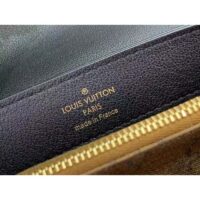 Louis Vuitton LV Women Dauphine Soft MM Handbag Black Calfskin Leather M25209 (2)