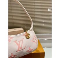 Louis Vuitton LV Women Mini Moon Pink Monogram Cowhide Leather M24108 (7)