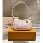Louis Vuitton LV Women Mini Moon Pink Monogram Cowhide Leather M24108 – Image 2
