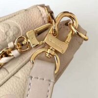 Louis Vuitton LV Women Multi Pochette Accessoires Beige Cowhide Leather M46568 (9)