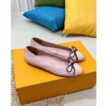 Louis Vuitton LV Women Nina Flat Ballerina Pink Monogram Calf Leather 1ABHDF - Imagen 2