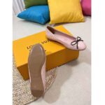 Louis Vuitton LV Women Nina Flat Ballerina Pink Monogram Calf Leather 1ABHDF - Imagen 8