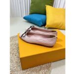 Louis Vuitton LV Women Nina Flat Ballerina Pink Monogram Calf Leather 1ABHDF - Imagen 7