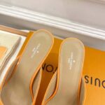 Louis Vuitton LV Women Super Mule Orange Monogram Patent Calf Leather 1ACJ6A - Image 10