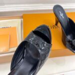 Louis Vuitton LV Women Super Mule Orange Monogram Patent Calf Leather 1ACJ7J - immagine 7