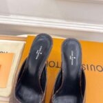 Louis Vuitton LV Women Super Mule Orange Monogram Patent Calf Leather 1ACJ7J - immagine 6