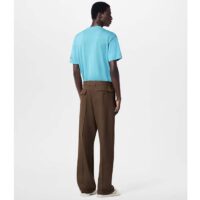 Louis Vuitton Men LV Graphic Short-Sleeved Crewneck Regular Fit 1AFPY4 (1)