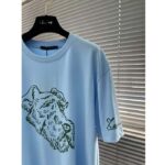 Louis Vuitton Women LV Graphic Short-Sleeved Crewneck Regular Fit 1AFPY4 - immagine 4