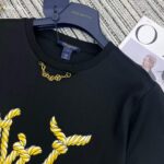 Louis Vuitton Women Nautical LV T-Shirt Cotton Black 1AFMZA - immagine 9