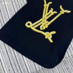 Louis Vuitton Women Nautical LV T-Shirt Cotton Black 1AFMZA - immagine 7
