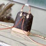 Louis Vuitton Unisex Alma Backpack Monogram Coated Canvas Cowhide Leather M47132 – Bild 3