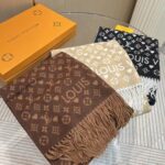 Louis Vuitton Unisex LV Game On Scarf Brown Allover Monogram M77377 - Image 10