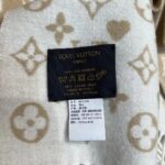 Louis Vuitton Unisex LV Game On Scarf Beige Allover Monogram M76900 - Image 7